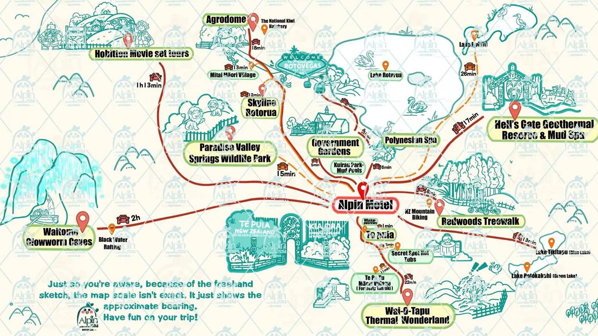 Alpin Motel & Conference Centre Rotorua